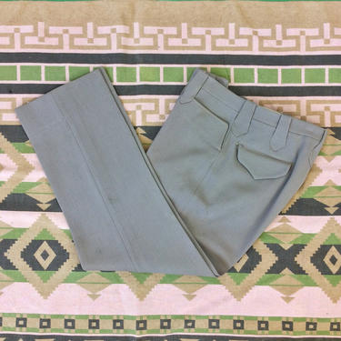 34x29 Vintage Men’s 1950s 1960s Cavalry Twill Western Pants from Rodeo Ben 