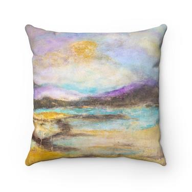 Indoor Pillow Ocean Sunset Seascape Beach House ~  A Midnight Summer Dream Decorative Pillow ~ Beach House Decor ~ Home Decor Pillows 
