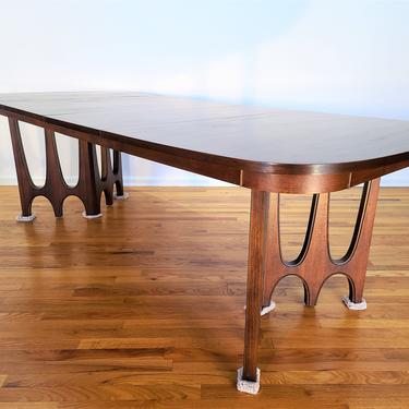 Mid Century Broyhill Brasilia Dining Table, Model # 6141-43 