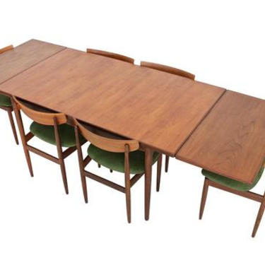 Mid Century Dining Table and 6 Chairs by Kofod Larsen. 