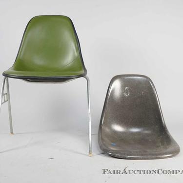 Set of 2 Eames Herman Miller Chairs