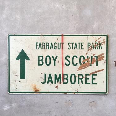 Vintage Boy Scouts Sign