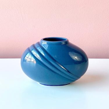 Small Oval Art Deco Revival Vase 