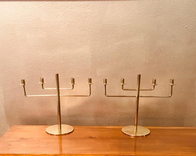 Pair of Candlestick by Hans-Agne Jakobsson 