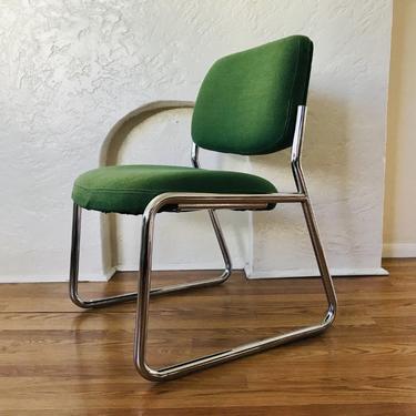 MID CENTURY MODERN Harter Green Desk Chair #LosAngeles 