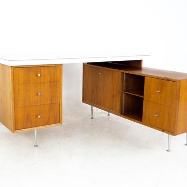 George Nelson for Herman Miller Mid Century Executive Desk - mcm 