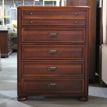 Vintage Country French Cherry Chest of Drawers by Stanley Furniture