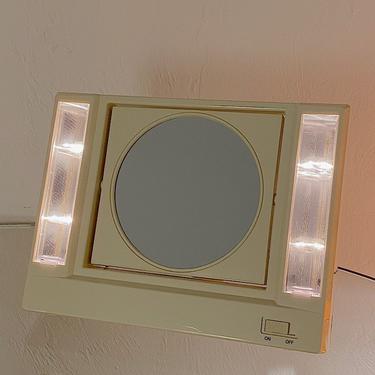 Lighted Double Sided Vanity Mirror