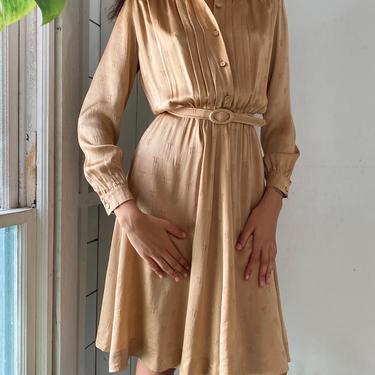 80s Lanvin Silk Dress