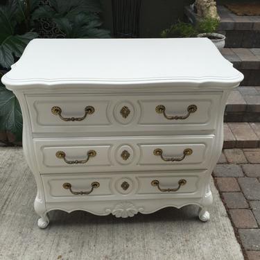 SOLD! High End French 3 Drawer by Hickory Manufacturing Co by CalVintageDesigns