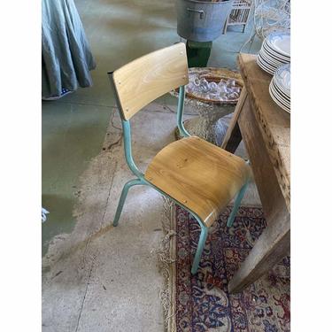 Vintage French School Chair