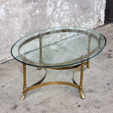French midcentury coffee table 