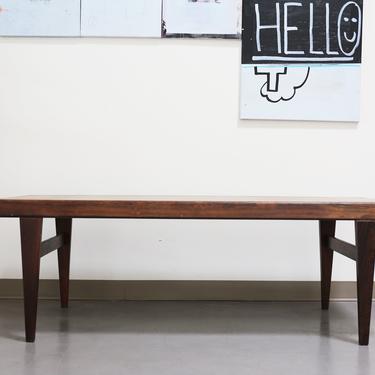 Danish Mid Century Modern, Rosewood extending coffee table 