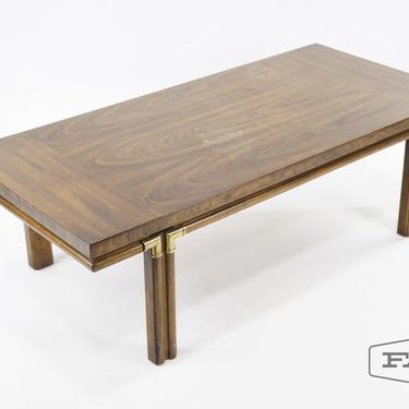 Drexel Campaign Style Coffee Table