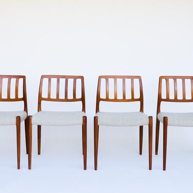 Set of 4 Niels Moller Dining Chairs #83