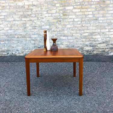 Danish Modern Square Coffee-accent Table 