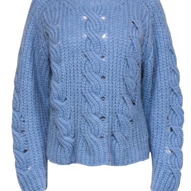 IRO - Sky Blue Chunky Knit Sweater Sz L