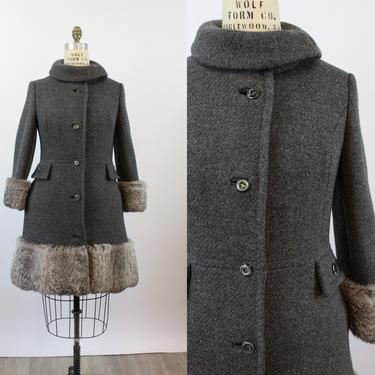 DEADSTOCK 1960s Lilli Ann fur coat medium | new fall 