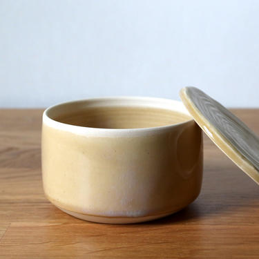 Ceramic Jar, Lidded Jar, Salt Jar, Sugar Jar, Handmade Minimal Kitchen 