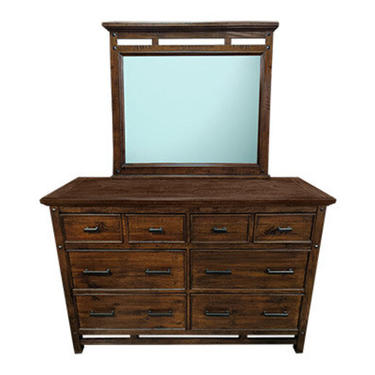 Traditional Dresser w/ Mirror
