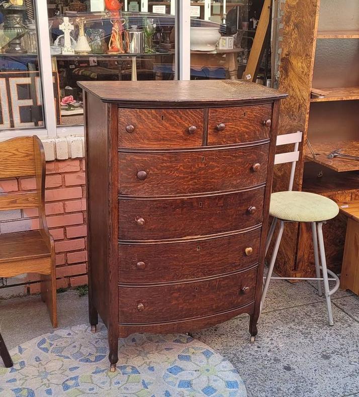 Tall Six Drawer Chest, 