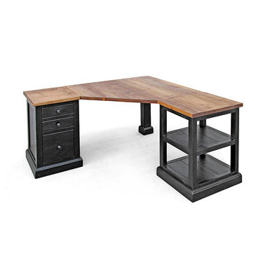 Desk, Corner Desk, Reclaimed Wood, File Cabinet, Bookshelf, Handmade 