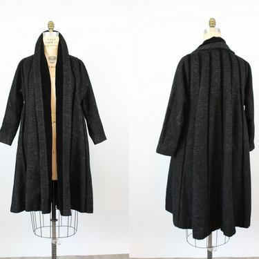 1950s LILLI ANN documented velvet SWING coat small medium | new fall 