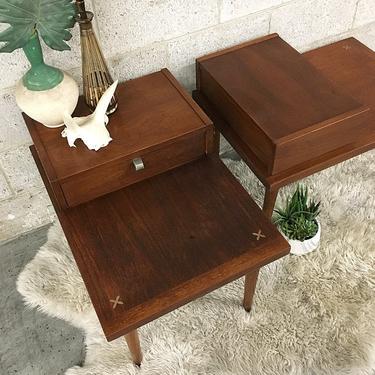LOCAL PICKUP ONLY ----------------- Vintage Mcm End Tables 