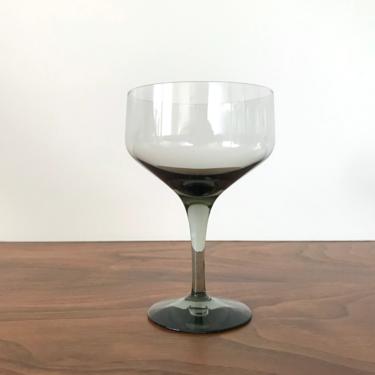 Orrefors Rhapsody Smoke Crystal Cocktail Glass (4 3/8&quot;) by Sven Palmqvist - Multiple Available 