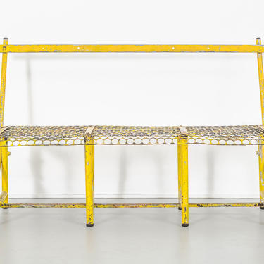 Yellow Industrial Bench 