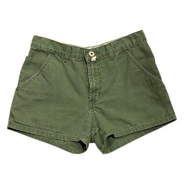 (26) Guess Green Shorts 092721 LM