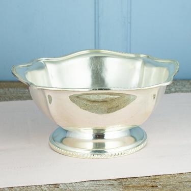 Vintage Silverplate United States Navy Centerpiece Bowl