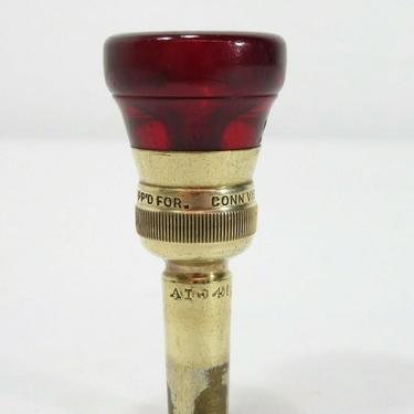 VTG Red Bakelite CONN AI-412 CORNET MOUTHPIECE VISIBLE EMBOUCHURE Trumpet Horn