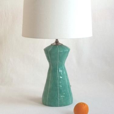 Ceramic table lamp. Living room or bedroom decor by krikriceramics