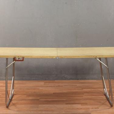 Retro Large Aluminum Folding Table – ONLINE ONLY