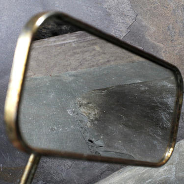 Vintage Bicycle Mirror with Reflectors - Rectangular Bike Mirror - Bicycle Salvage | FREE SHIPPING 