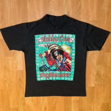 Vintage Motley Crue Dr Feelgood T Shirt Mens Size Small RARE 1980s 