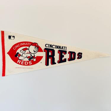 Vintage Cincinnati Reds MLB Pennant circa 1969 