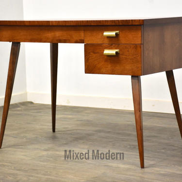 Paul McCobb Style Birch Desk 