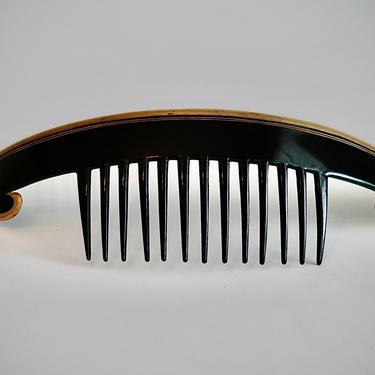 AUGUSTE BONAZ Art Deco 8&amp;quot; Bandeau Hair Comb, 1920s Flapper Hair Ornament, Vintage Comb Hair Jewelry, Bridal Comb, Wedding Hair Accessory 