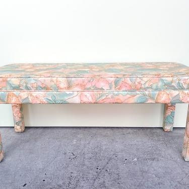 Palm Beachy Upholstered Bench