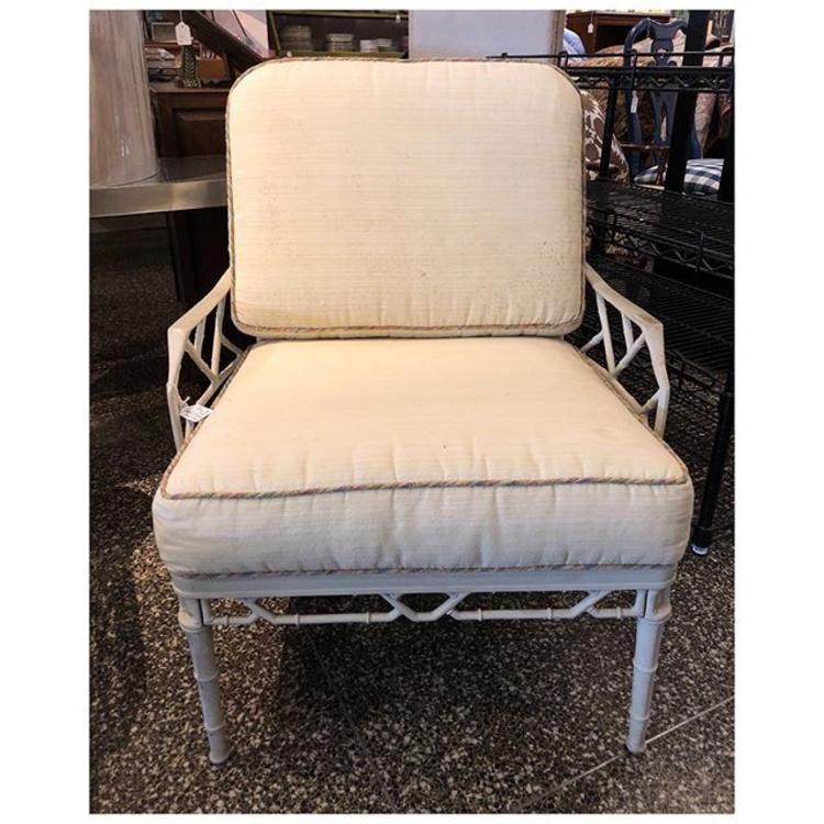 Outdoor Calcutta chair / 2 available 28 W x 26 D x 31 H 