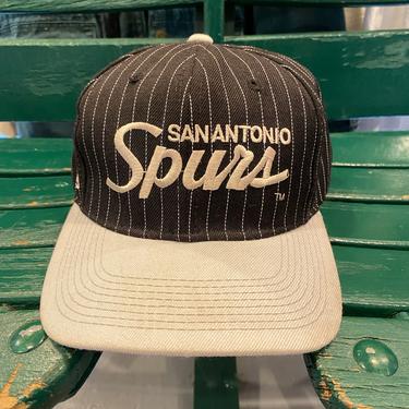 Vintage San Antonio Spurs Pinstripe "Script" Snapback
