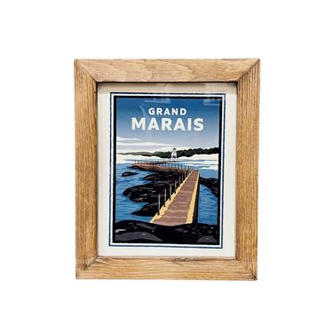 8x10 4x6 5x7 Walnut Frame | Farmhouse Style Frame | Wood Tone Picture Frame | Wood Picture Frame | Wall Hung Frame | Rustic Wedding Frame 
