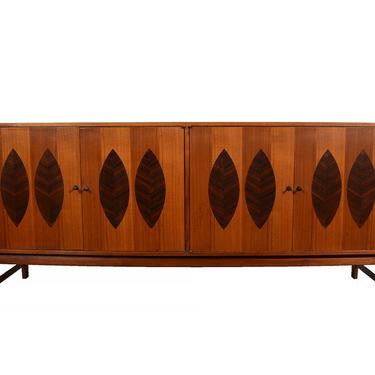 Kipp Stewart Credenza Rosewood Teak Walnut Credenza Calvin Furniture Co Mid Century Modern 