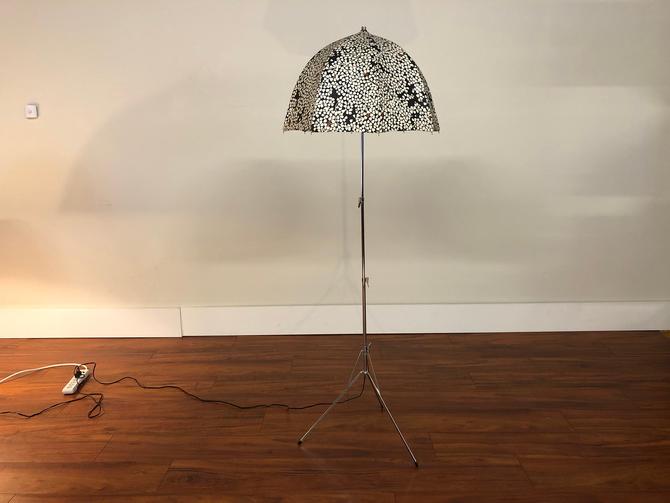 Height Adjustable Patterned Umbrella, George Kovacs Floor Lamp