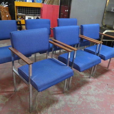 Vintage MCM set of 6 dining chairs by Jansko