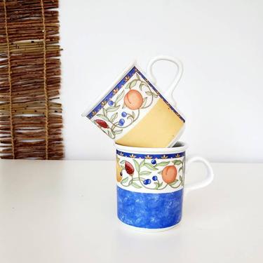 Vintage Dansk Coffee Mug Set 