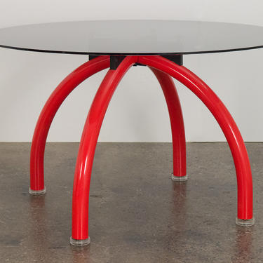 Ettore Sottsass Red Spyder Dining Table 