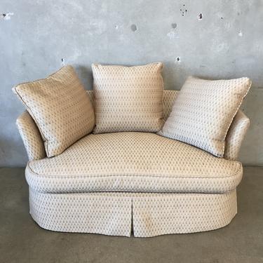 Love Seat with Down Cushions